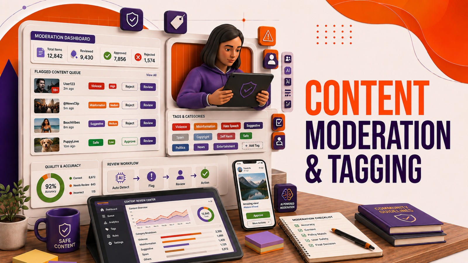 Content Moderation & Tagging